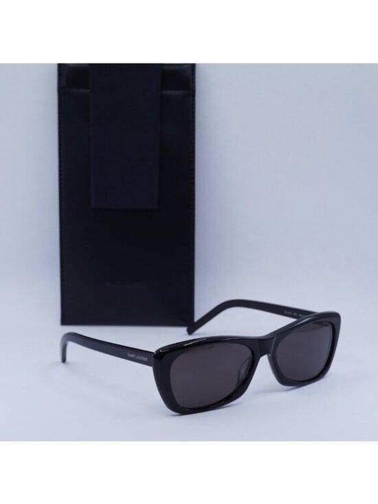 Saint Laurent SL613 001 Cat Eye Sunglasses - Black